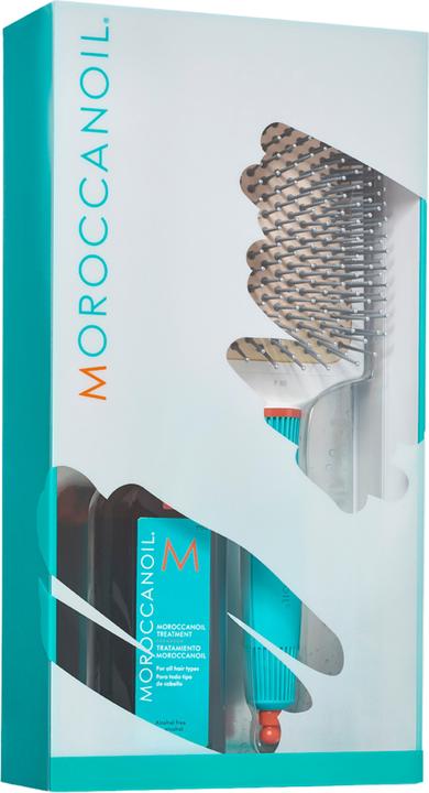 Produktbild Moroccanoil Treatment + Paddle Brush Duo (100 ml)