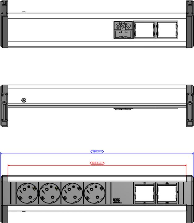 Actual product image Bachmann 902.032 (4x, CEE 7/3)