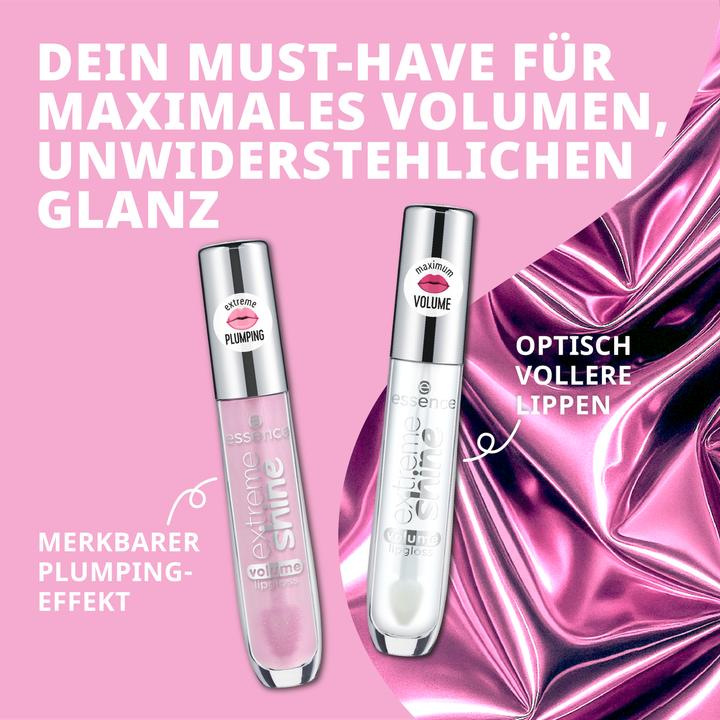 Actual product image essence extreme shine volume lipgloss (20 Peach Please)