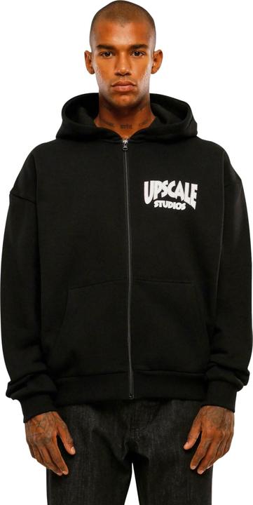 Actual product image Mister Tee Mens Upscale Studios Ultra Heavy Full Zip Oversized Jacket (M)