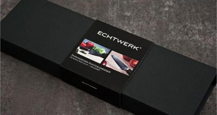 Produktbild Echtwerk Damast Santokumesser (13 cm)