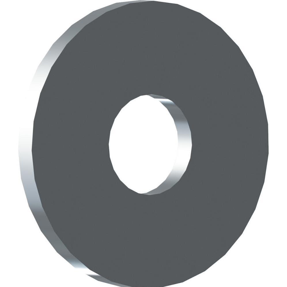 Reisser, Dadi + Rondelle, Rondelle del corpo, DIN 9021, Ø 5,3 x 15, acciaio inox A2, decapate, passivate, confezionate a 100