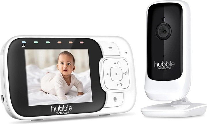 Image du produit Hubble Connected Nursery View Babyphone avec caméra (Vidéo et audio, 305 m)