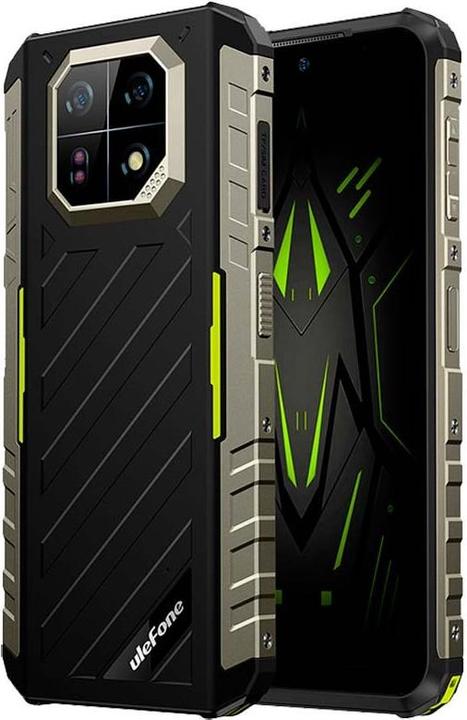 Produktbild Ulefone Armor 22 (256 GB, Grün, Schwarz, 6.58", Dual SIM, 4G)