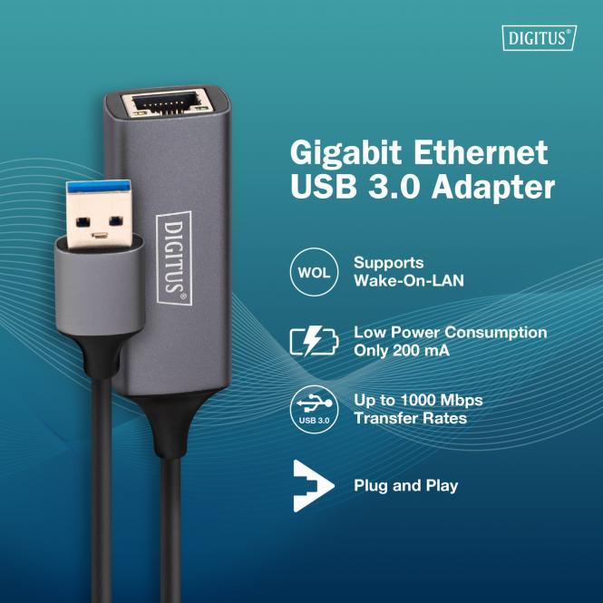 Actual product image Digitus Dn-3023 (USB 3.0, RJ45 (1x))