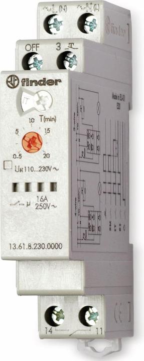 Produktbild Finder Relay multifunction, 16A 1 NO, 230vac