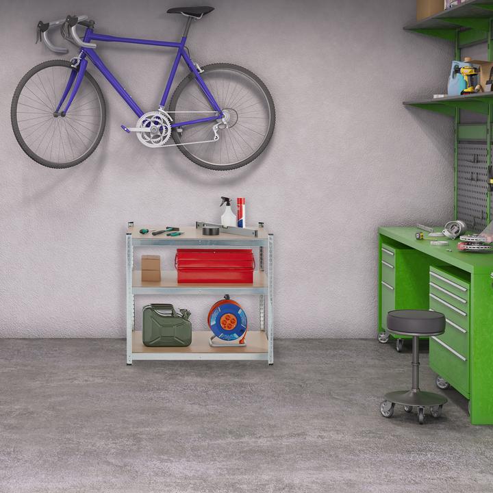 Actual product image Relaxdays Heavy duty shelf