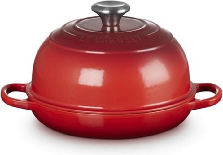 Produktbild Le Creuset Bräter für Brot 24cm kirschrot (24 cm, Bräter + Schmortopf, Gusseisen)