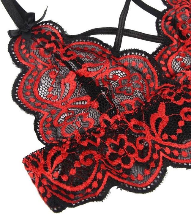 Produktbild Subblime Zweiteiliges Set Spitzenoberteil Und H?Schen S/M (S)