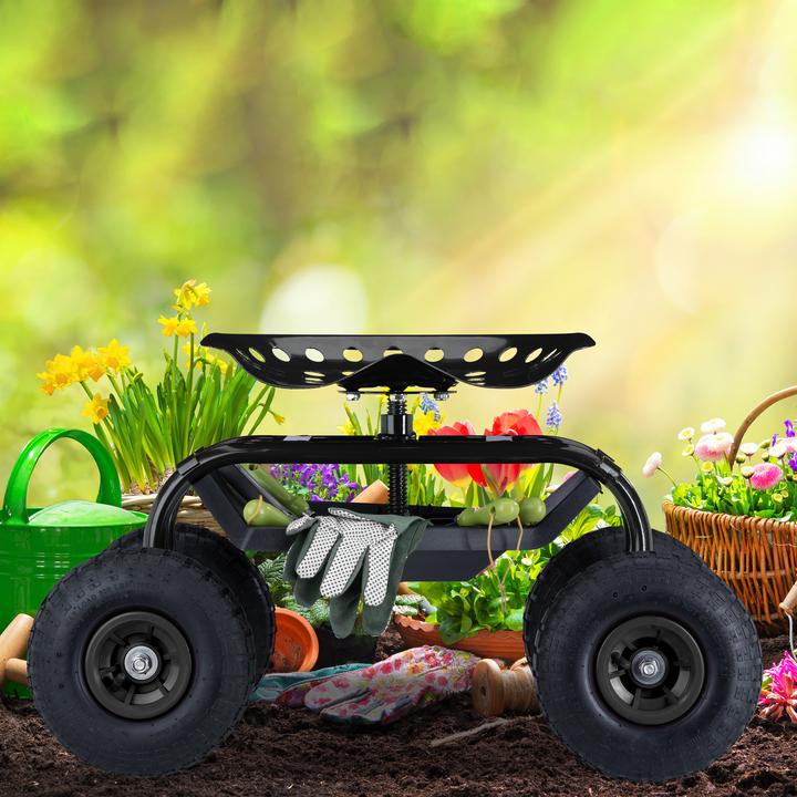 Actual product image Relaxdays Roller seat