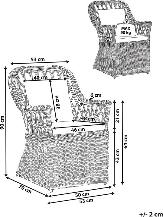 Produktbild Beliani Maros Ii