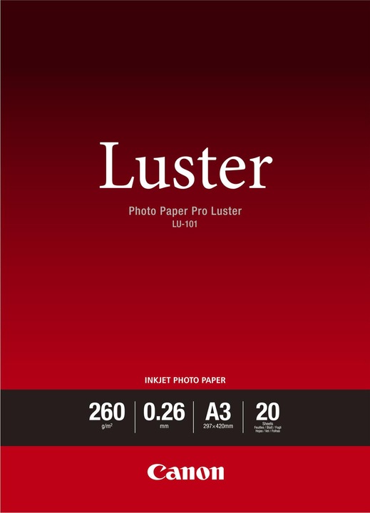 Produktbild Canon LU-101 Pro Luster (260 g/m², A3, 20 x)
