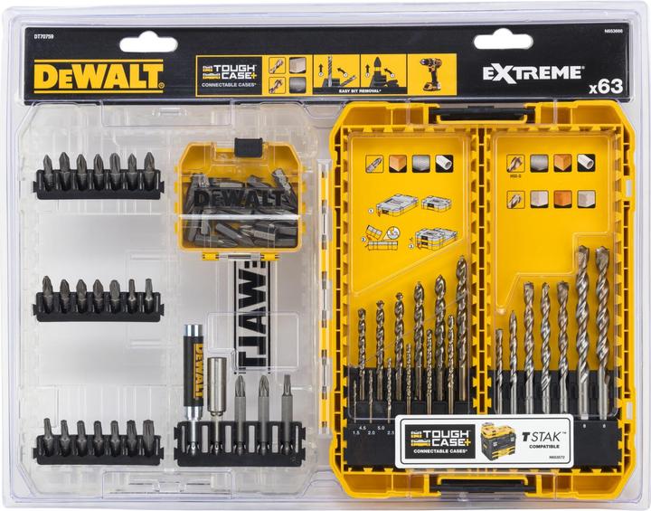 Productafbeelding DeWalt Klopboormachine 18V / DCD796NT / 2x 2Ah / 1x 5Ah