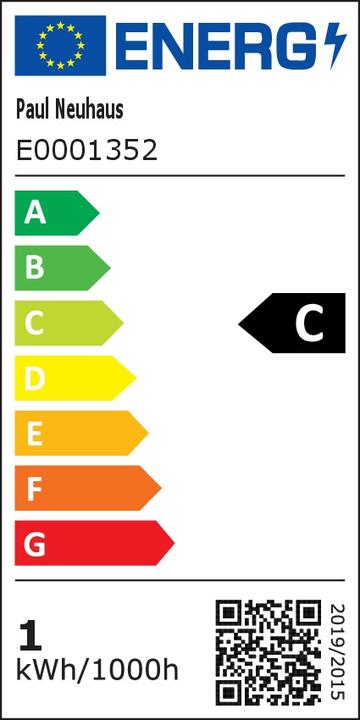 Energie-Label Paul Neuhaus Carlo (480 lm, IP54)