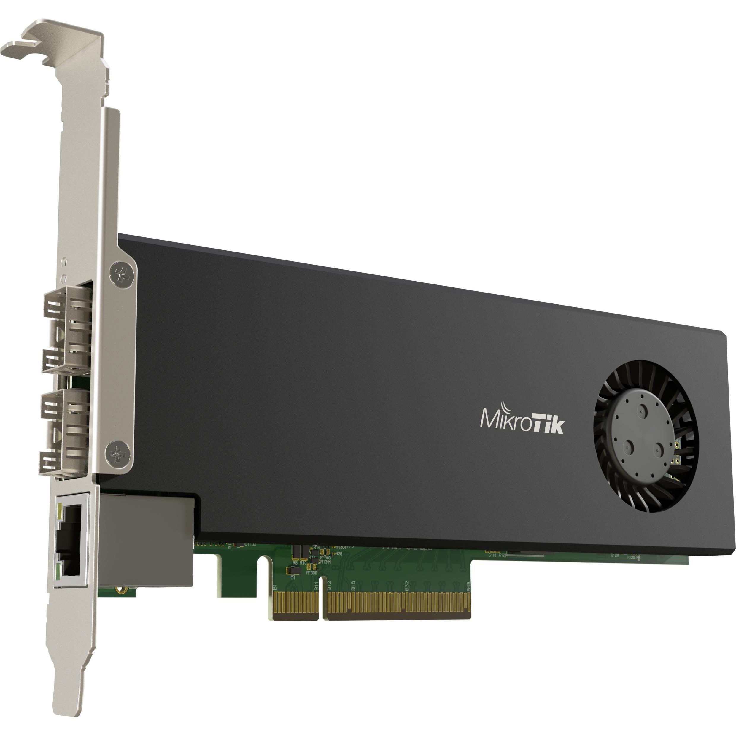 MikroTik CCR2004-1G-2XS-PCIE (PCI, PCI Express 3.0, PCI Express 3.0 x8), Netzwerkkarte