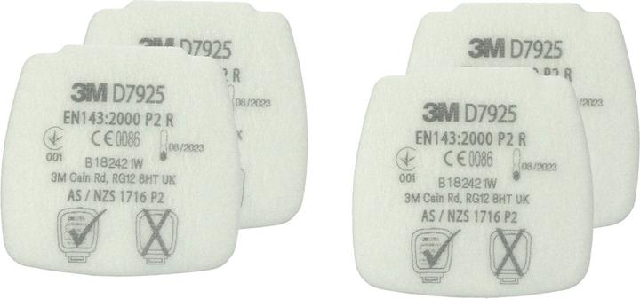 Produktbild 3M Partikel-Einlegefilter Secure Click (Atemschutzmaske Ersatzfilter)