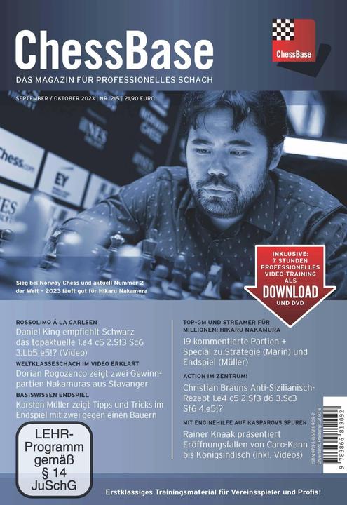 Produktbild ChessBase GmbH (Deutsch, ChessBase GmbH, 2023)