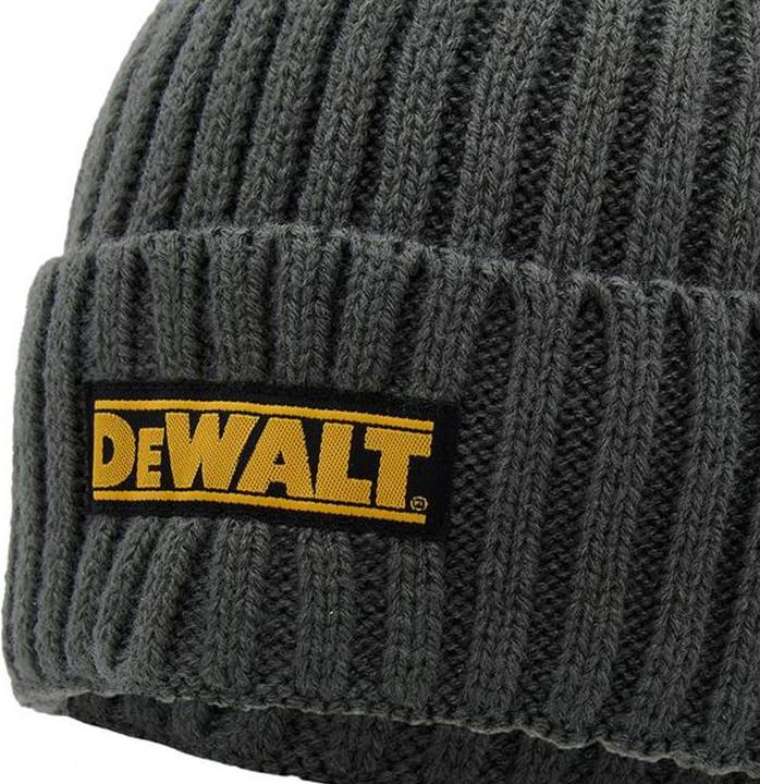 Produktbild DeWalt Indianapolis Grau Gestrickte Beanie Mütze