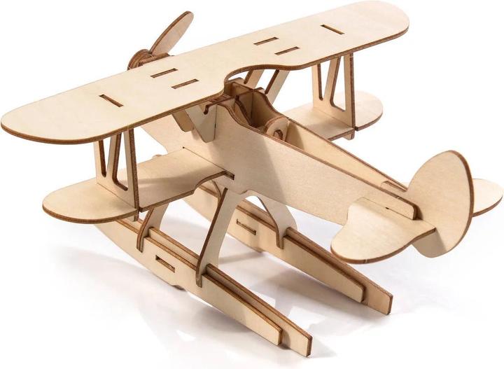 Actual product image Nice Idea Wooden Puzzle Model 3D - Plane