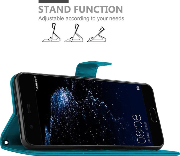 Produktbild Cadorabo Flower Book Cover (Huawei P10 Plus)