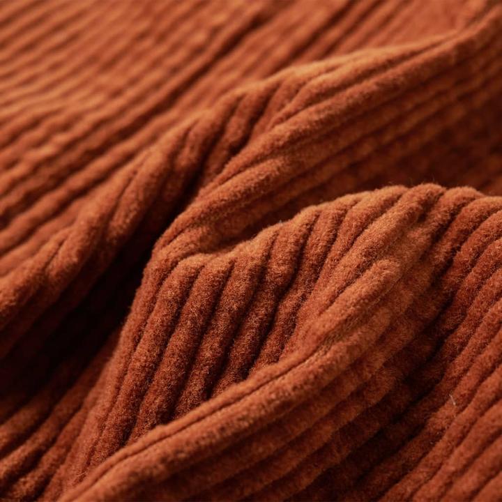 Produktbild VidaXL Kinder-Latzkleid Cord Cognac 104,Material: 100 (104)