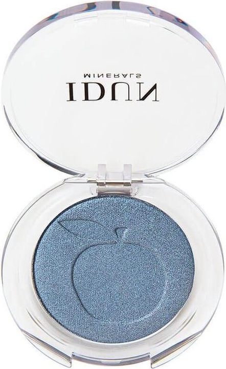 Produktbild IDUN Minerals Single Shades Eyeshadow Förgätmigej (Blau, Silber)