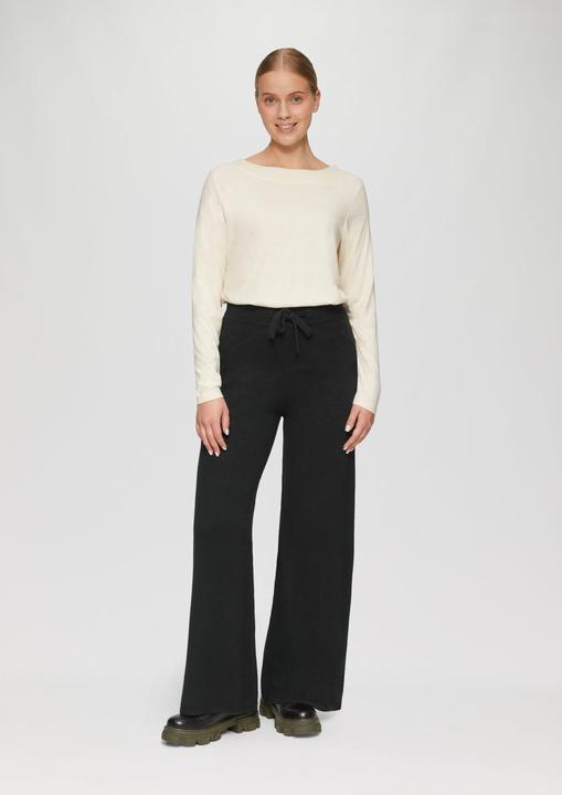 Actual product image S.Oliver Hose Strickhose aus Kaschmirmix mit seitlichem Ripp-Detail (40)