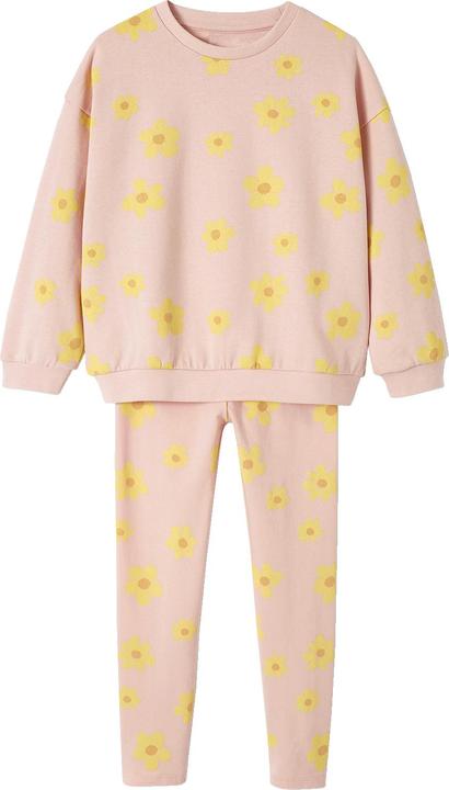 Actual product image Vertbaudet Girls' set: sweatshirt & leggings