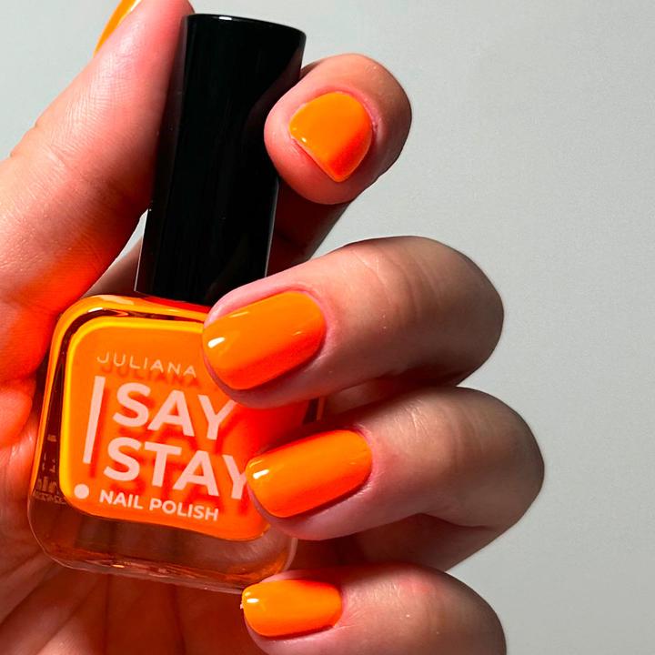Immagine prodotto Juliana Nails Say Stay! Smalto per unghie Neon Trending Tangerine (Tendenza neon mandarino, Smalto)