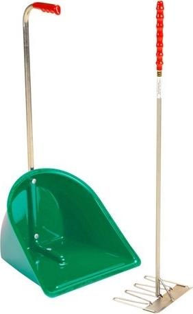 Image du produit Stubbs Stable Mate Collecteur de fumier haut avec râteau S4585