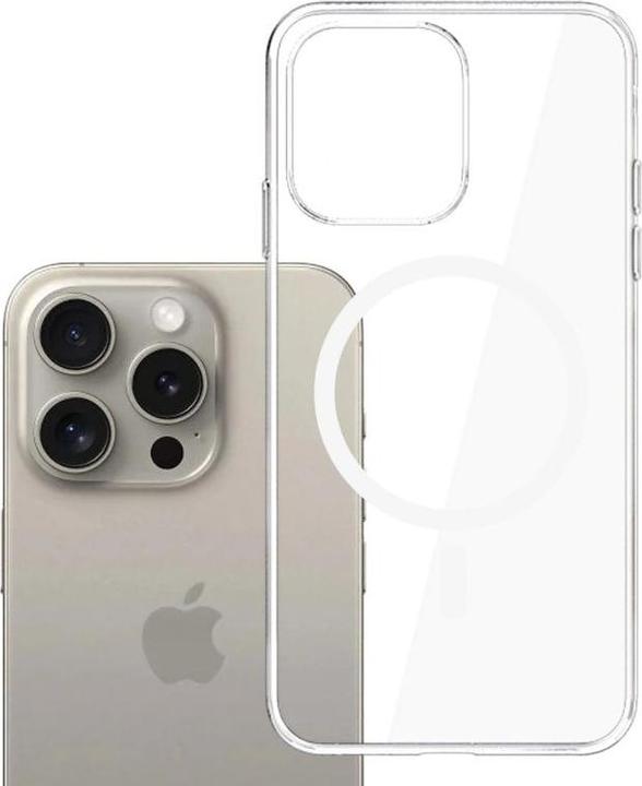 Immagine prodotto 3MK MagCase trasparente per iPhone 15 Pro Max (Apple iPhone 15 Pro Max)