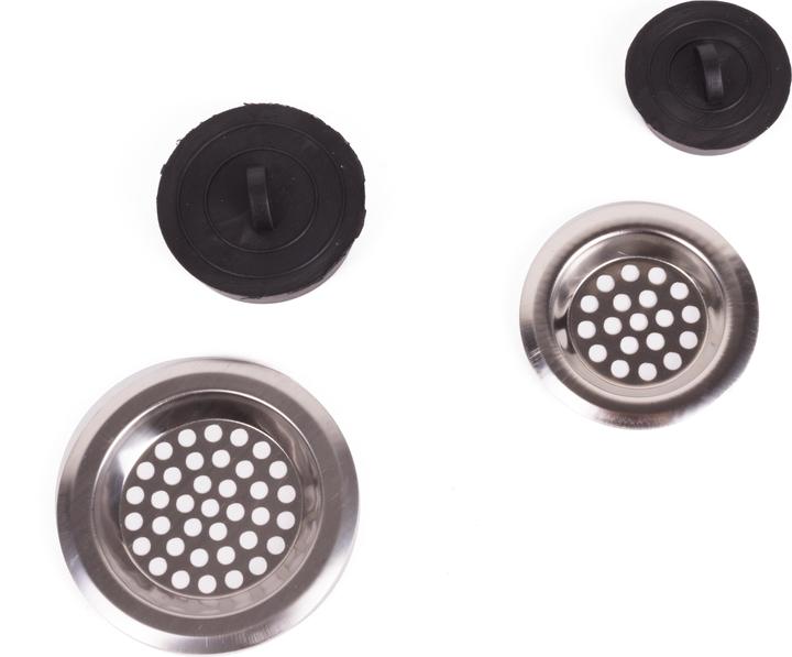Image du produit Benson Home Grille d'évier inox + bouchon 4 pcs