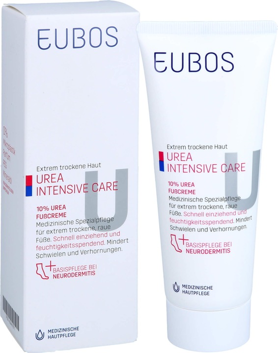 Immagine prodotto Eubos Crema piedi per pelle secca all'urea 10%, crema da 100 ml (Pediluvio, 100 ml)