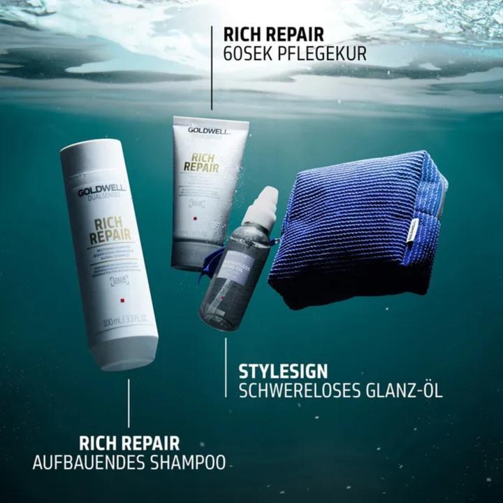 Image du produit Goldwell Dualsenses Rich Repair Travel Set (Kit de soins capillaires)