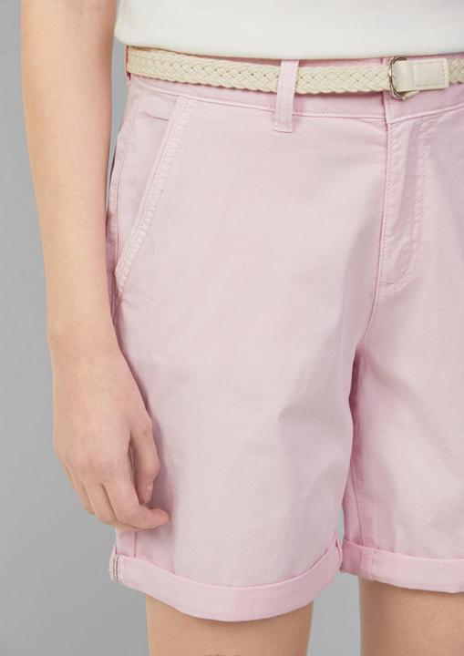 Produktbild S.Oliver Hose Shorts mit geflochtenem Gürtel und Garment Dye (46)