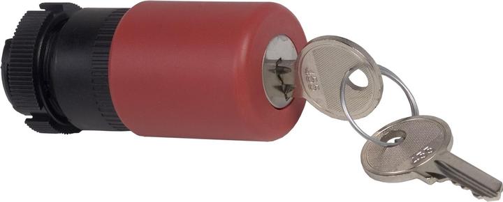 Produktbild Schneider Electric Vorsatz Not-Aus-Schalter Ø 30mm, Schlüsselentriegelung, Ø 22, rot