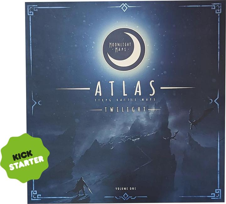 Produktbild Moonlight Maps Atlas TTRPG Battle Maps - Twilight