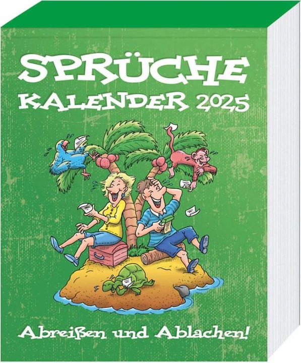 Produktbild Sprüche Abreisskalender 2025 (15 x 18 cm, Kein Einband, Deutsch)