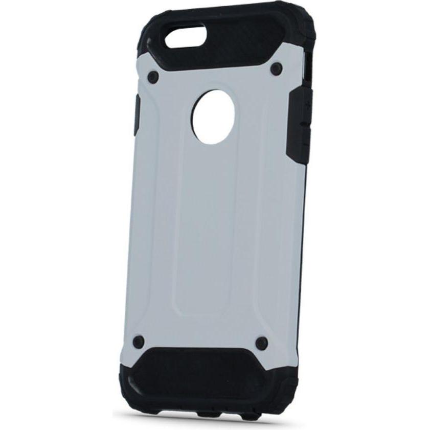 GreenGo Custodia iPhone XR Defender II (Apple iPhone XR), Cover smartphone, Argento