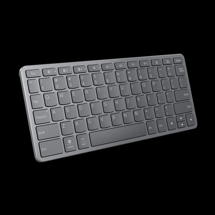 Produktbild Lenovo Multi-Device Draadloos Toetsenbord QWERTY (ZG38C05820) (US, Kabelgebunden, Kabellos)