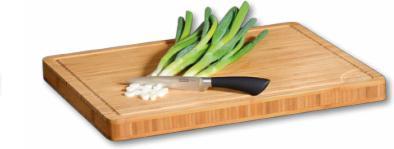 Actual product image Kesper 58153 Kitchen Cutting Board Rectangular Bamboo Wood