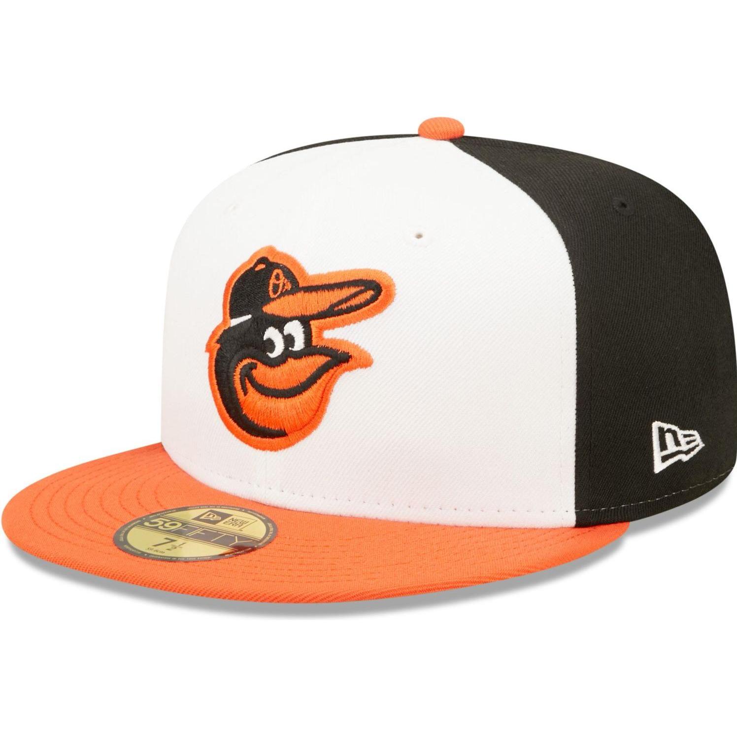 New Era, Herren, Cap, 59Fifty Authentic Onfield Baltimore Orioles, Weiss, (7 7/8)