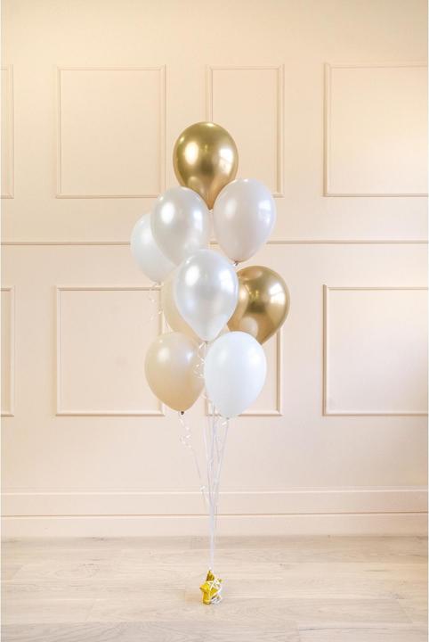 Produktbild Partydeco Luftballons pastell creme Eco (10 x)