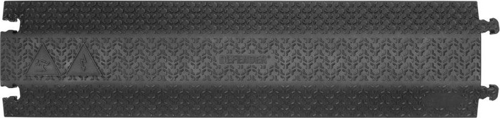 Produktbild Defender XPRESS 100 BLK R - XPRESS Drop-over Kabelbrücke 100mm Retail, schwarz (Kabelbrücke, 10 cm)