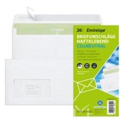 Elepa, Briefumschlag, Couvert mit Fenster links (C5, C6, 20 x)
