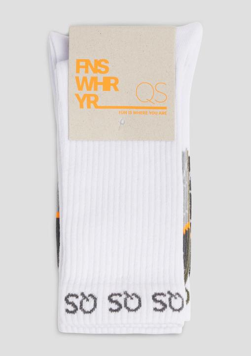 Produktbild s.Oliver Socken Socken mit Colour Blocking im 3er-Pack (3er Pack, 39 - 42)