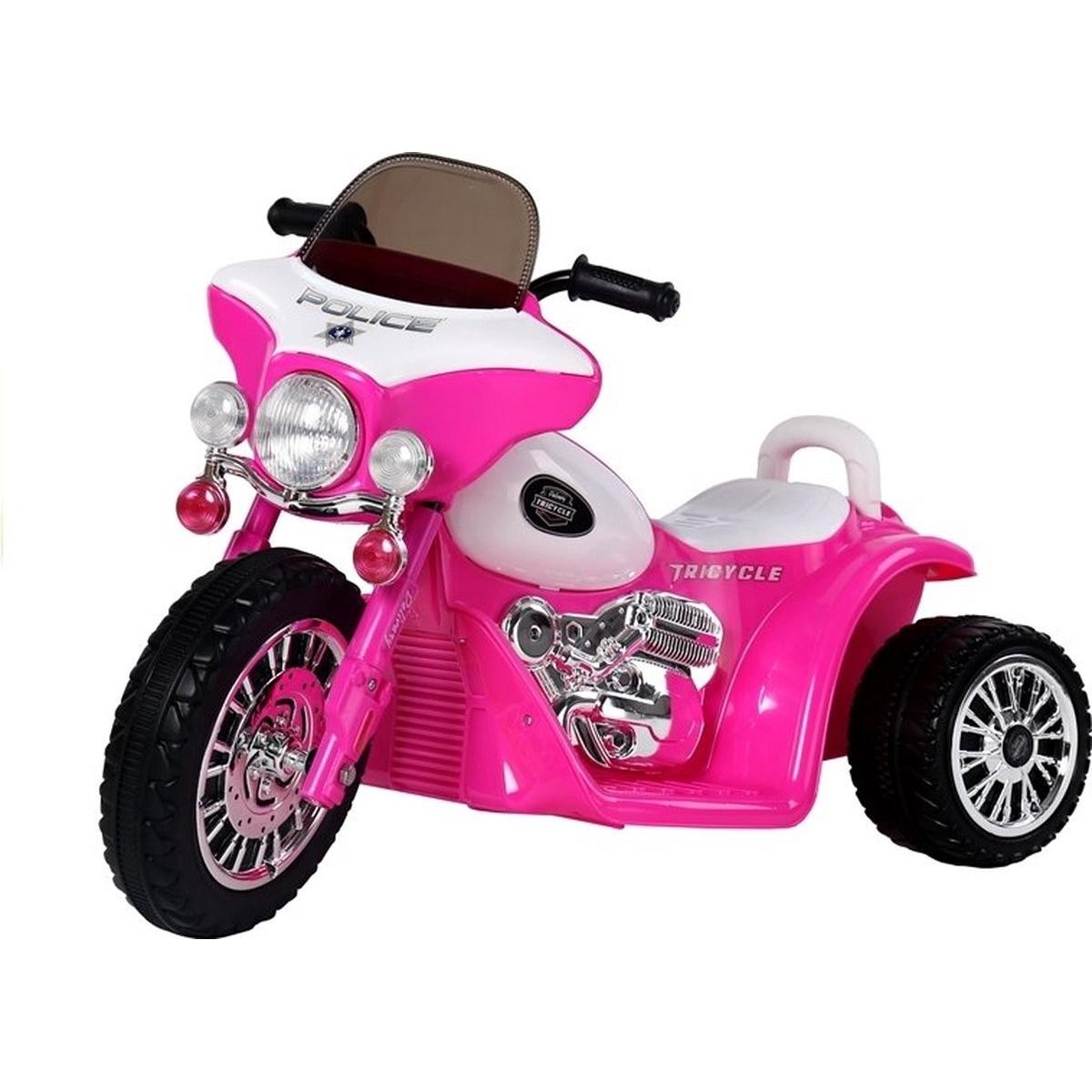 Lean Toys Moto elettrica per bambini JT568 Rosa (6 V)