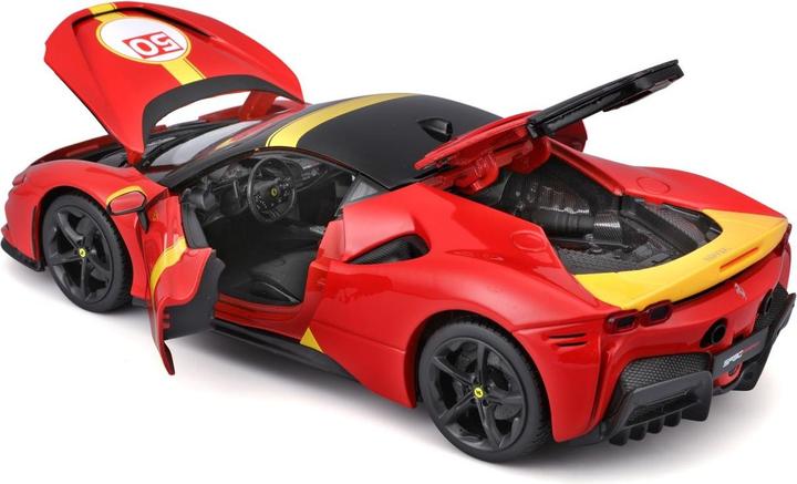 Actual product image Bburago Ferrari R&P SF90 Stradale Assetto Fiorano 1/18 rot