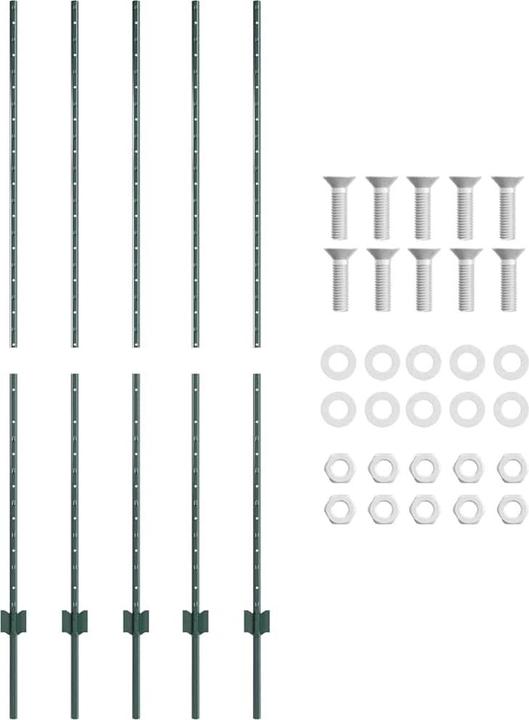 vidaXL Gartenpfosten