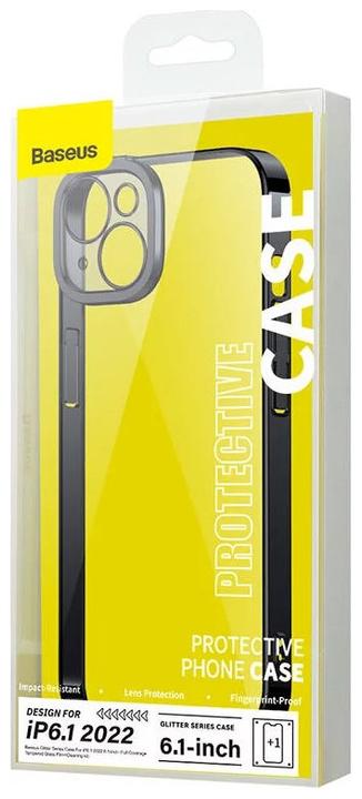 Actual product image Baseus Glitter Series including protective glass (Apple iPhone 14)